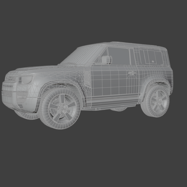 Land Rover Defender 90 3D model
